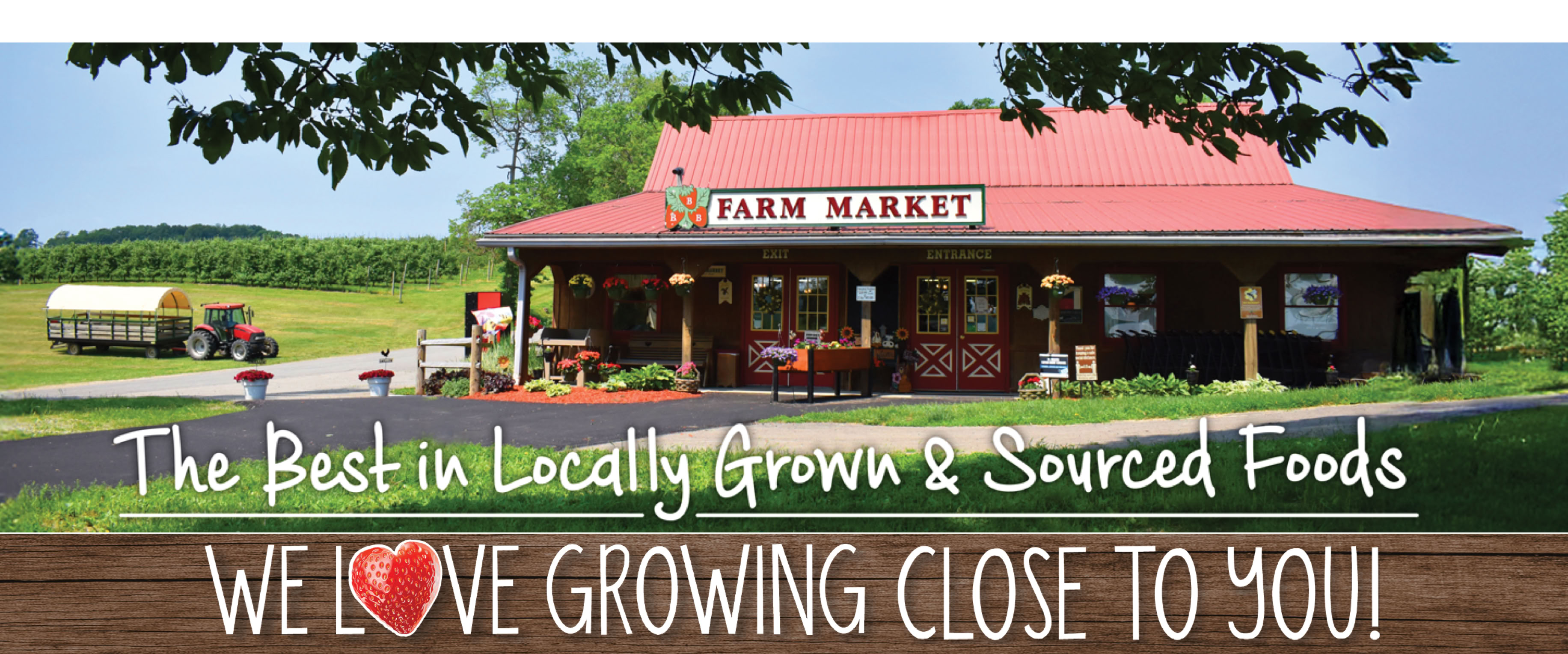 Triple B Farm Market opens in May.